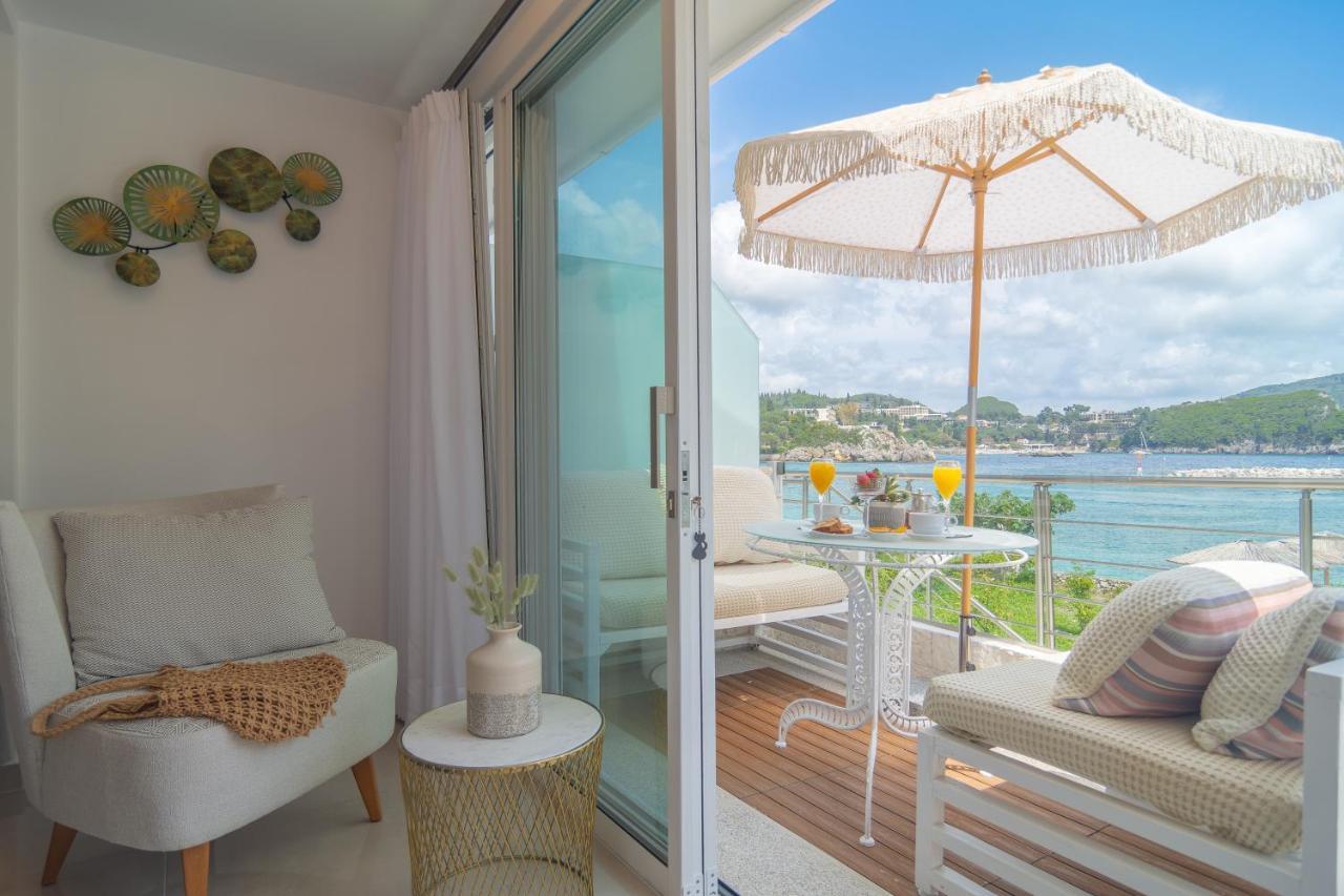 Tango Apartment On The Beach Paleokastritsa Ngoại thất bức ảnh