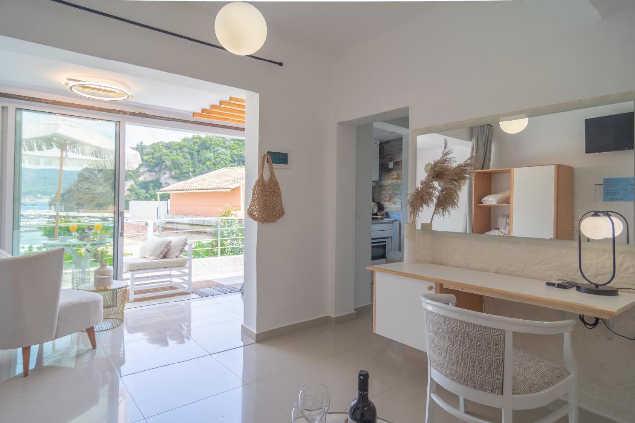 Tango Apartment On The Beach Paleokastritsa Ngoại thất bức ảnh