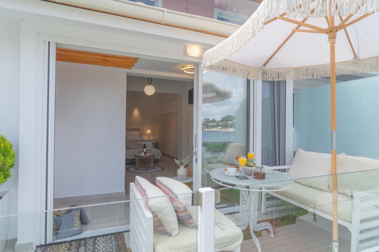Tango Apartment On The Beach Paleokastritsa Ngoại thất bức ảnh