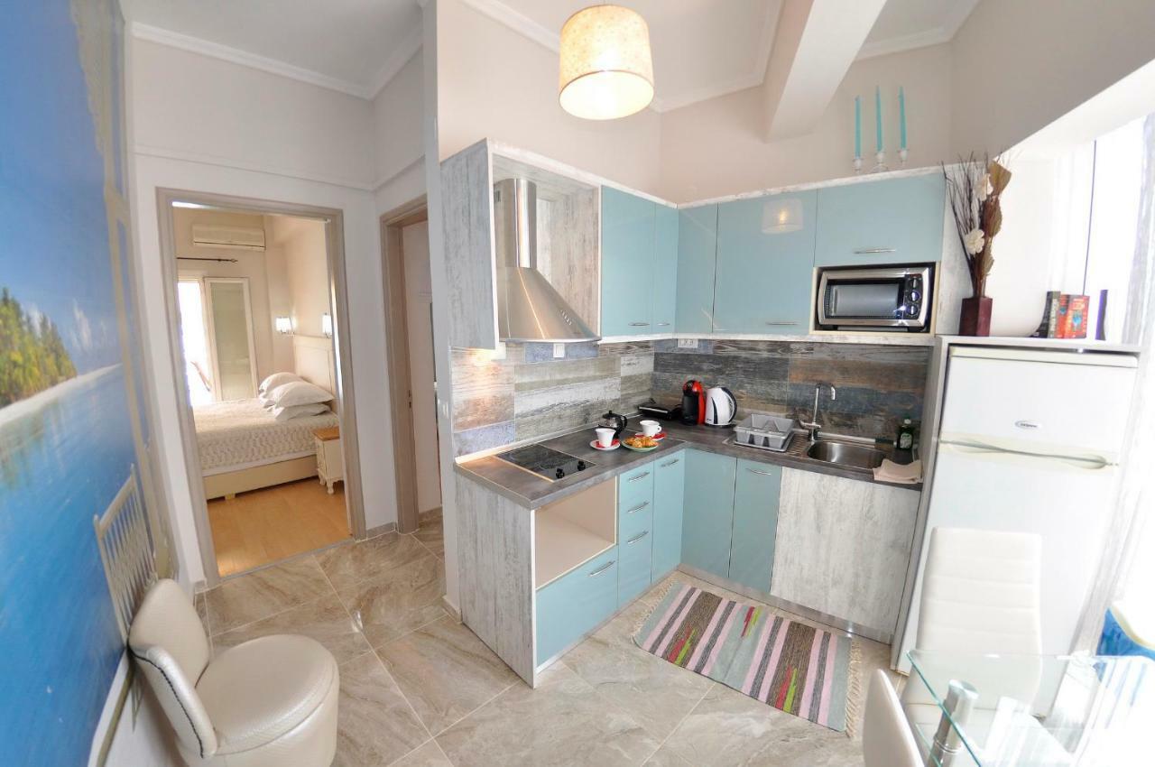 Tango Apartment On The Beach Paleokastritsa Ngoại thất bức ảnh